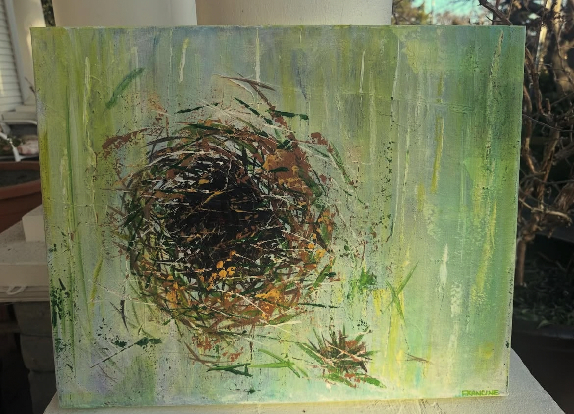 Waiting to Come Home, 20 x 16 acrylic on canvas